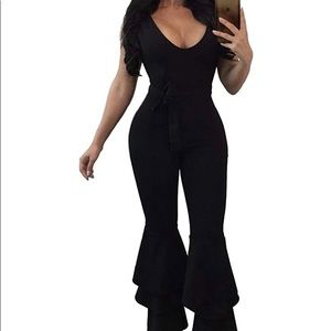 Black jumpsuit